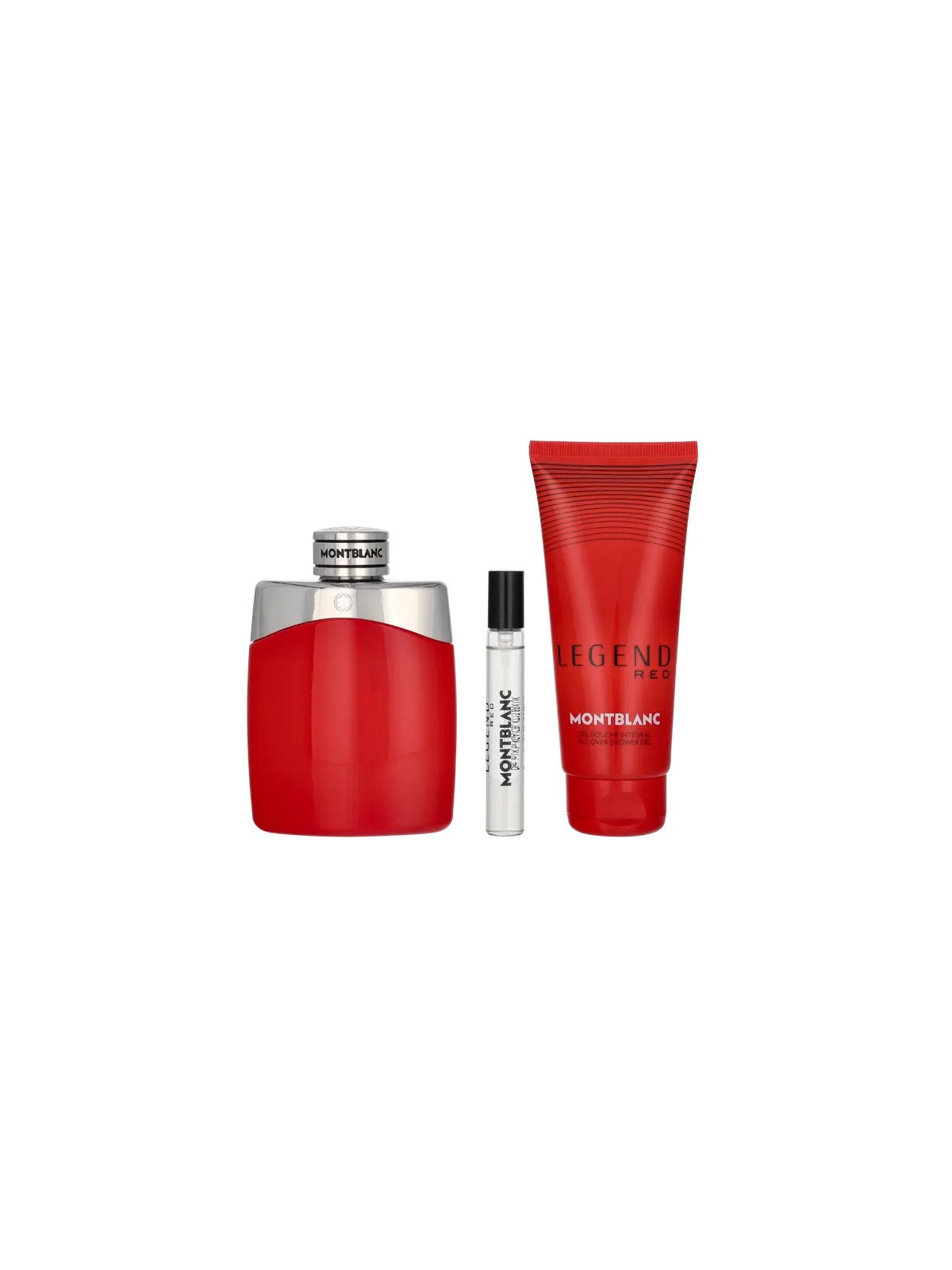 Montblanc Legend Red EDP 100ml + EDP MINI 7,5ml + SG for Body & Hair 100ml uomo
