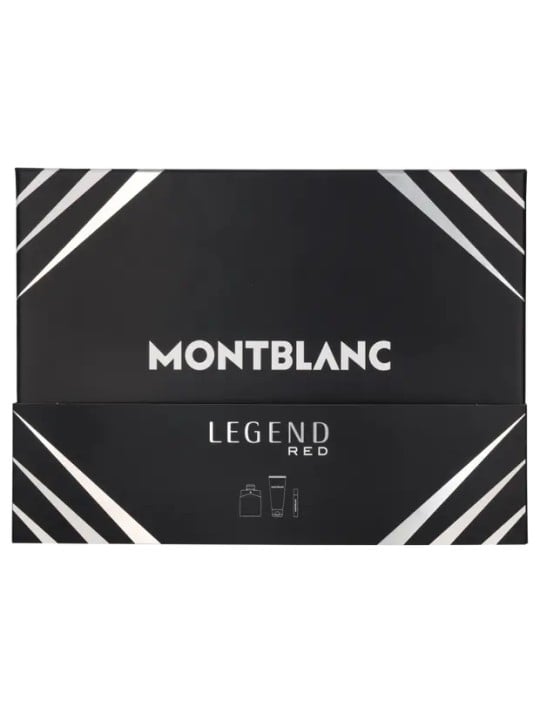 Montblanc Legend Red EDP 100ml + EDP MINI 7,5ml + SG for Body & Hair 100ml uomo