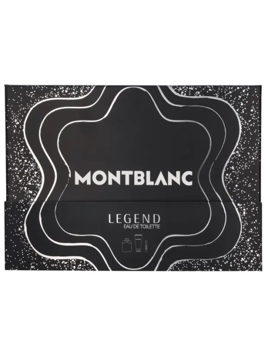Montblanc Legend Pour Homme Giftset eau de toilette Spray 100ml eau de toilette Spray 7.5ml Shower Gel 100ml 40ml