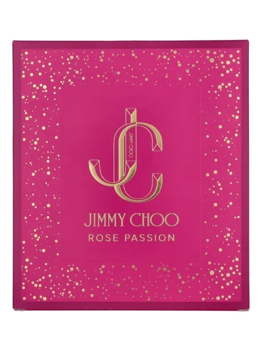 Jimmy Choo Rose Passion Giftset eau de parfum Spray 60ml Perfumed Body Lotion 100ml 18ml