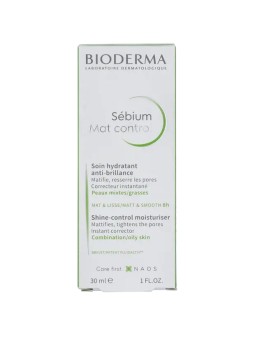 Bioderma Sebium Mat Control Moisturizer 30ml