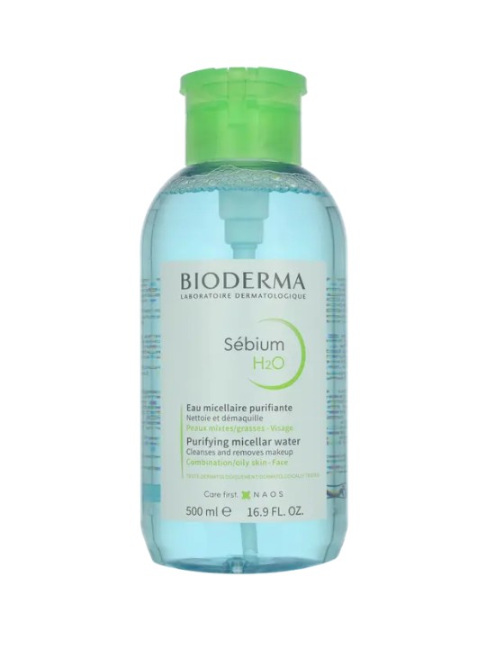 Bioderma SBIUM H2O PUMP micellar solution for acne 500ml