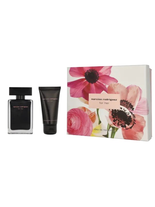 Narciso Rodriguez For Her Giftset 100ml eau de toilette Spray 50ml-Body Milk 50ml