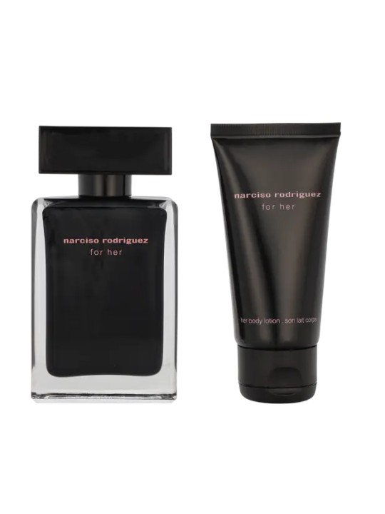 Narciso Rodriguez For Her Giftset 100ml eau de toilette Spray 50ml-Body Milk 50ml