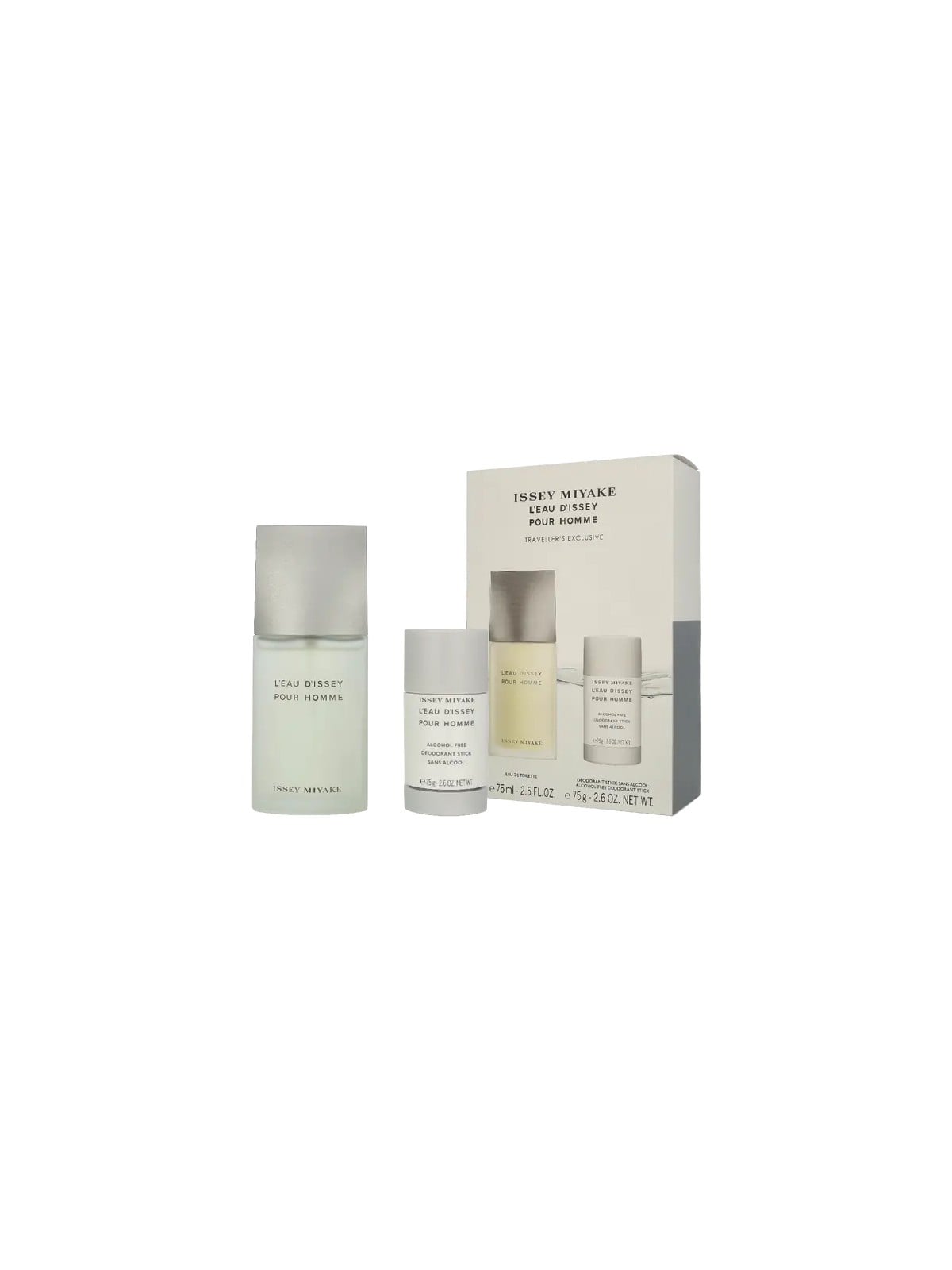 Issey Miyake L'Eau D'Issey Pour Homme Giftset eau de toilette Spray 75ml Deo Stick 75gr 260ml