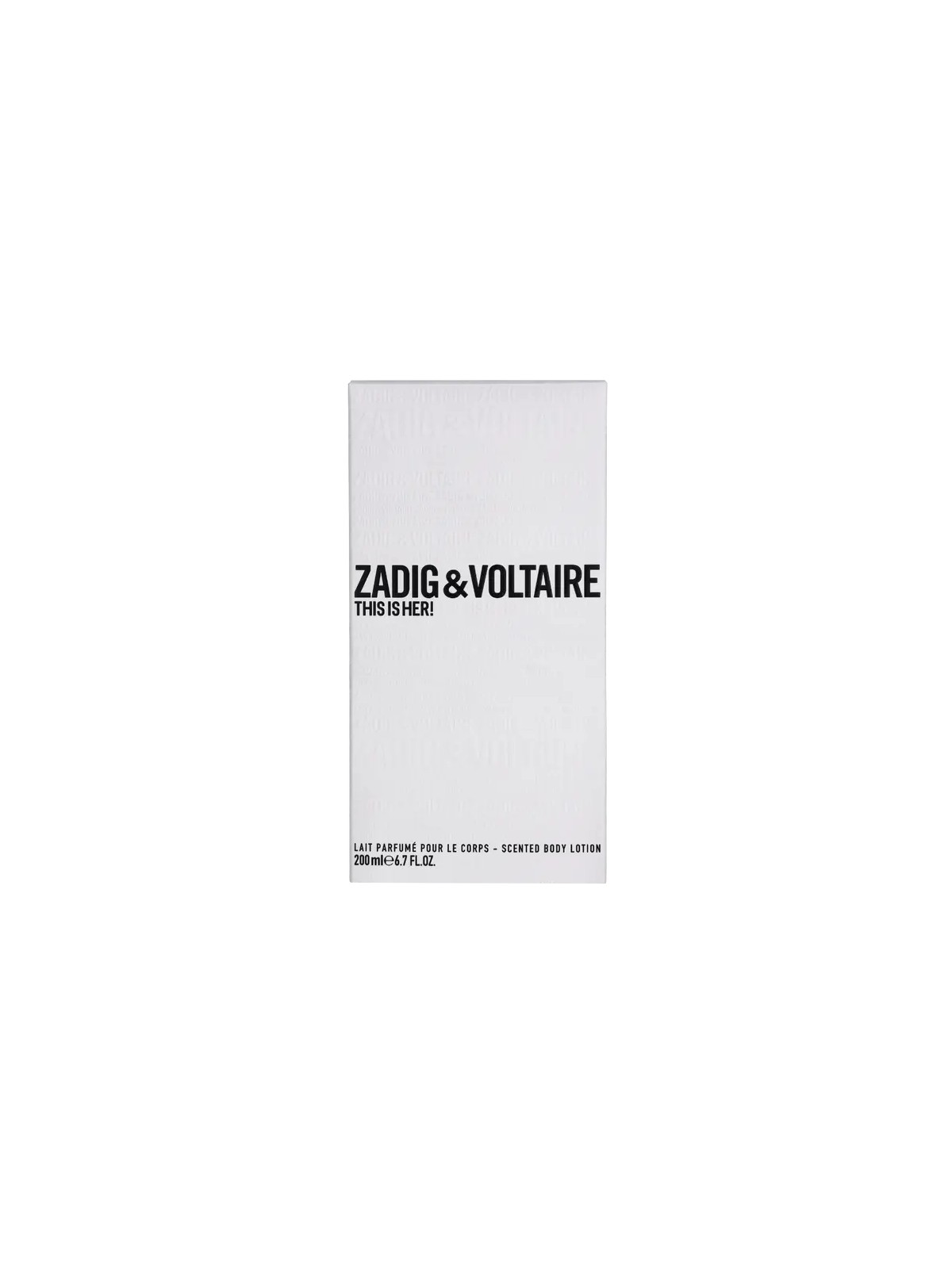 Zadig & Voltaire This Is Her! Body Lotion donna 200ml