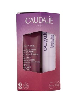 Caudalie THÉ DES VAGNOS SET DI 2 PEZZI MANI E LABBRA Crema de manos y uñas 30 ml + Stick Tratamiento para labios 4,5 g donna