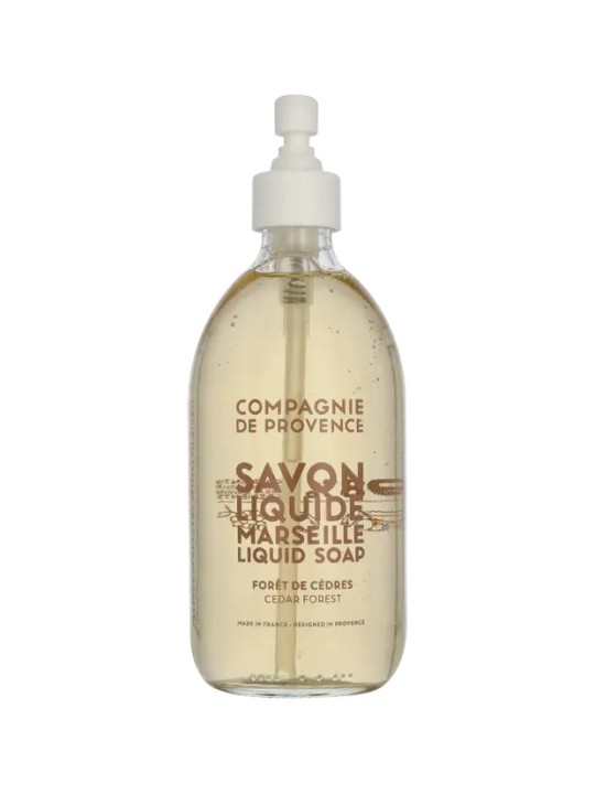 Compagnie De Provence Liquid Marseille Soap Cedar Forest 60piece