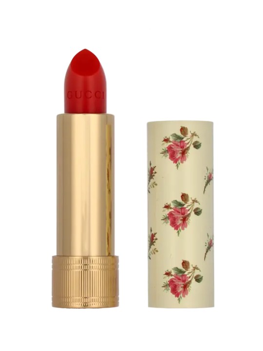 Gucci Rouge A Levres Voile rossetto in crema a lunga tenuta 302 Agatha Orange 35 g
