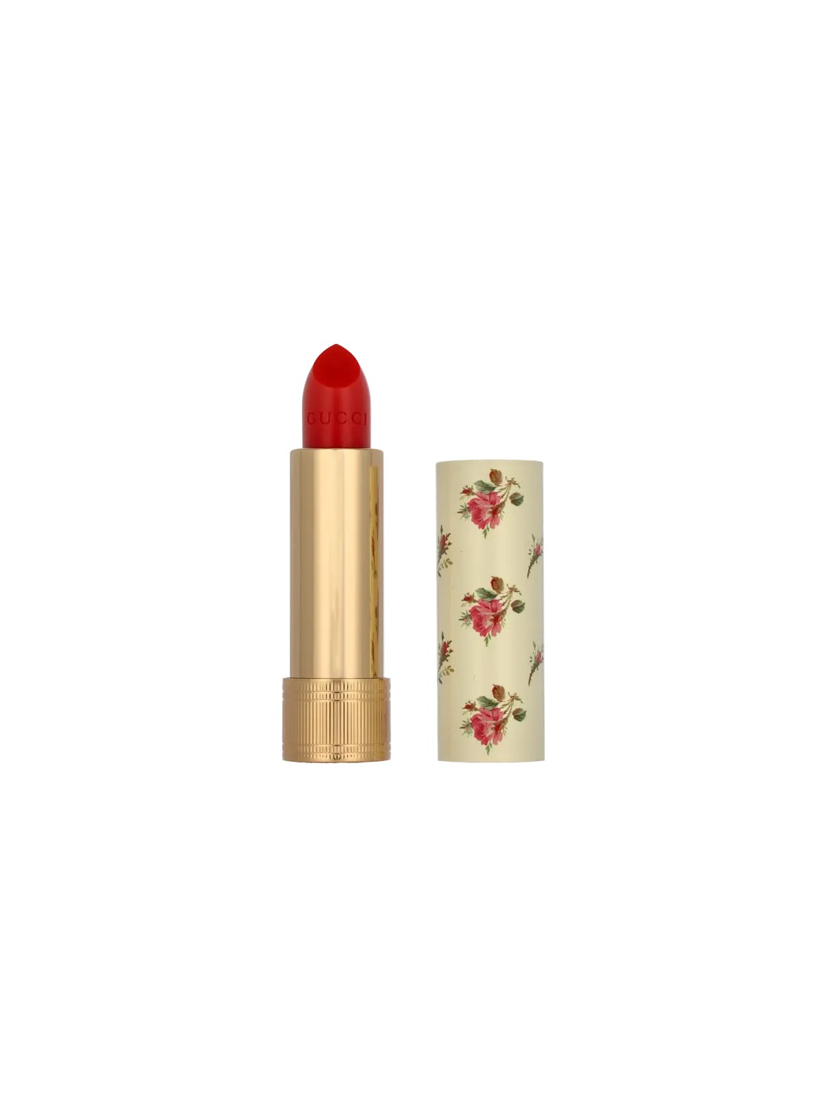 Gucci Rouge A Levres Voile rossetto in crema a lunga tenuta 302 Agatha Orange 35 g