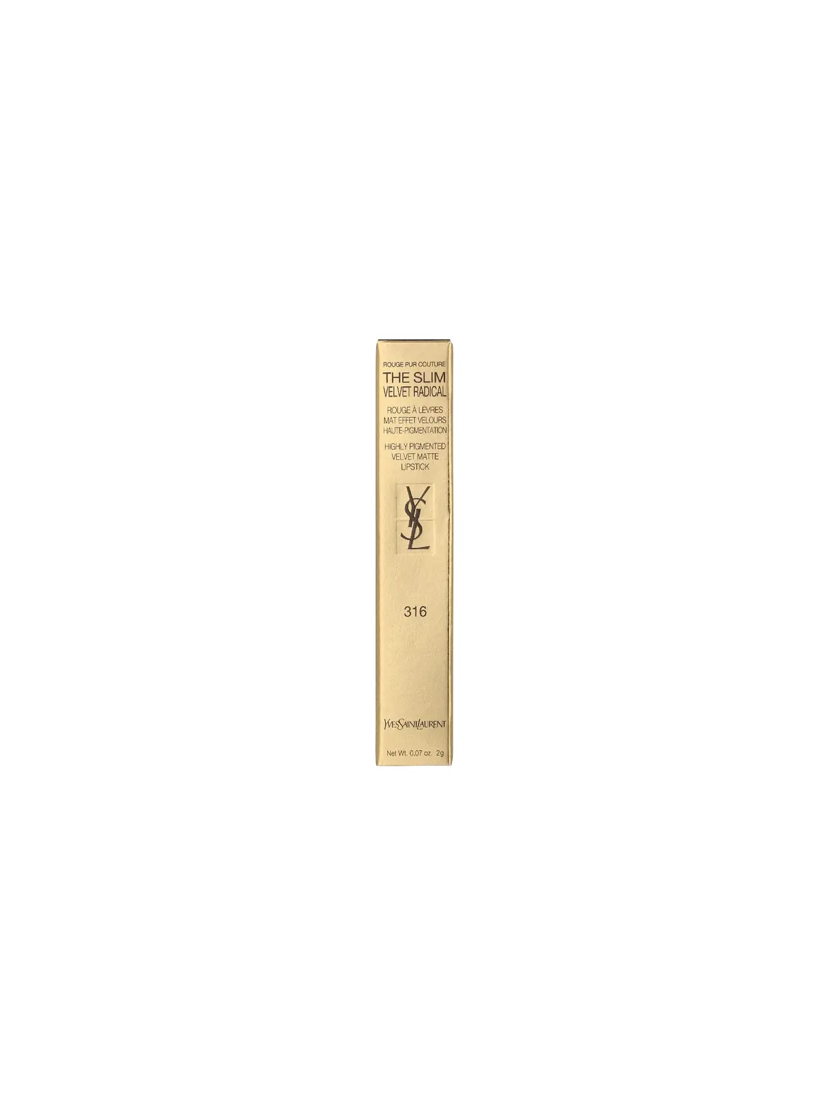 Yves Saint Laurent THE SLIM VELLUTO RADICALE Lipstick 316