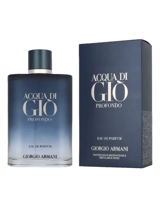 Armani Acqua Di Gio Profondo eau de parfum Spray 200ml Armani Beauty www.essenzetotalstyle.com 