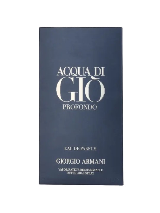 Armani Acqua Di Gio Profondo eau de parfum Spray 200ml Armani Beauty www.essenzetotalstyle.com 