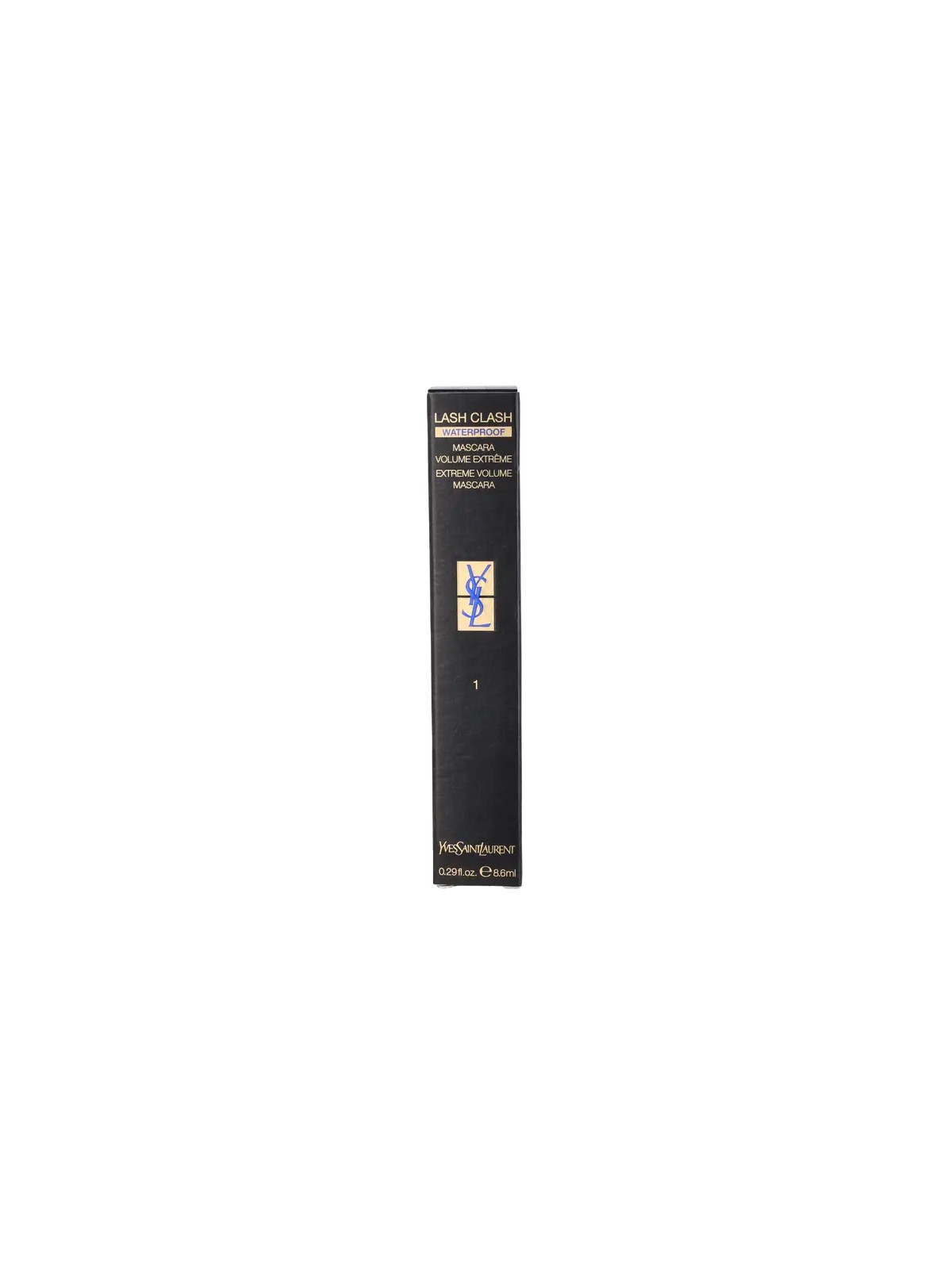Mascara YSL Lash Clash 8,6ml Numero 1 Black-Waterproof