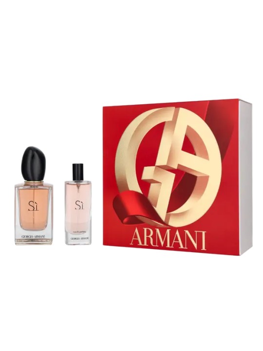Armani Si Giftset eau de parfum Spray 50ml eau de parfum Spray 15ml 30g