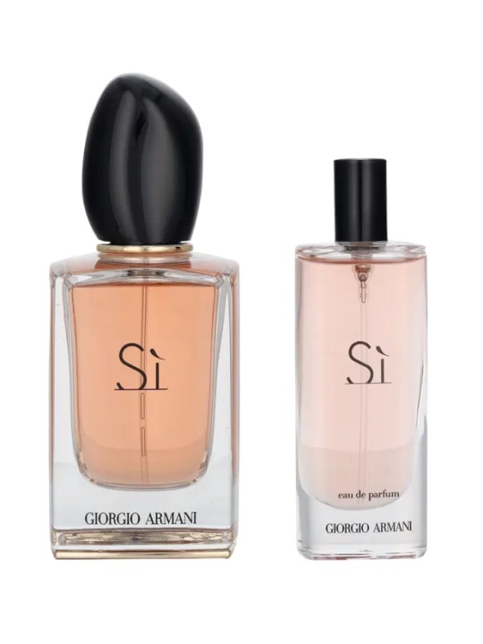 Armani Si Giftset eau de parfum Spray 50ml eau de parfum Spray 15ml 30g