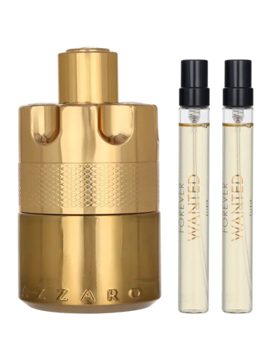 Azzaro Forever Wanted Elixir Giftset eau de parfum Spray 100ml eau de parfum Spray 2x10ml 165ml