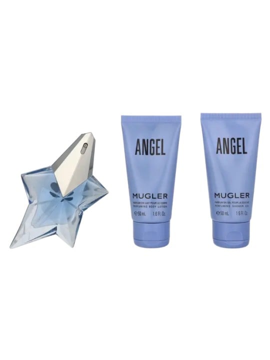 Thierry Mugler Angel Giftset eau de parfum Spray 25ml Body Lotion 50ml Shower Gel 50ml 50ml