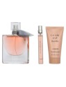 Lancome La Vie Est Belle Set regalo eau de parfum 50ml, lozione corpo 50ml e miniatura eau de parfum 10ml donna