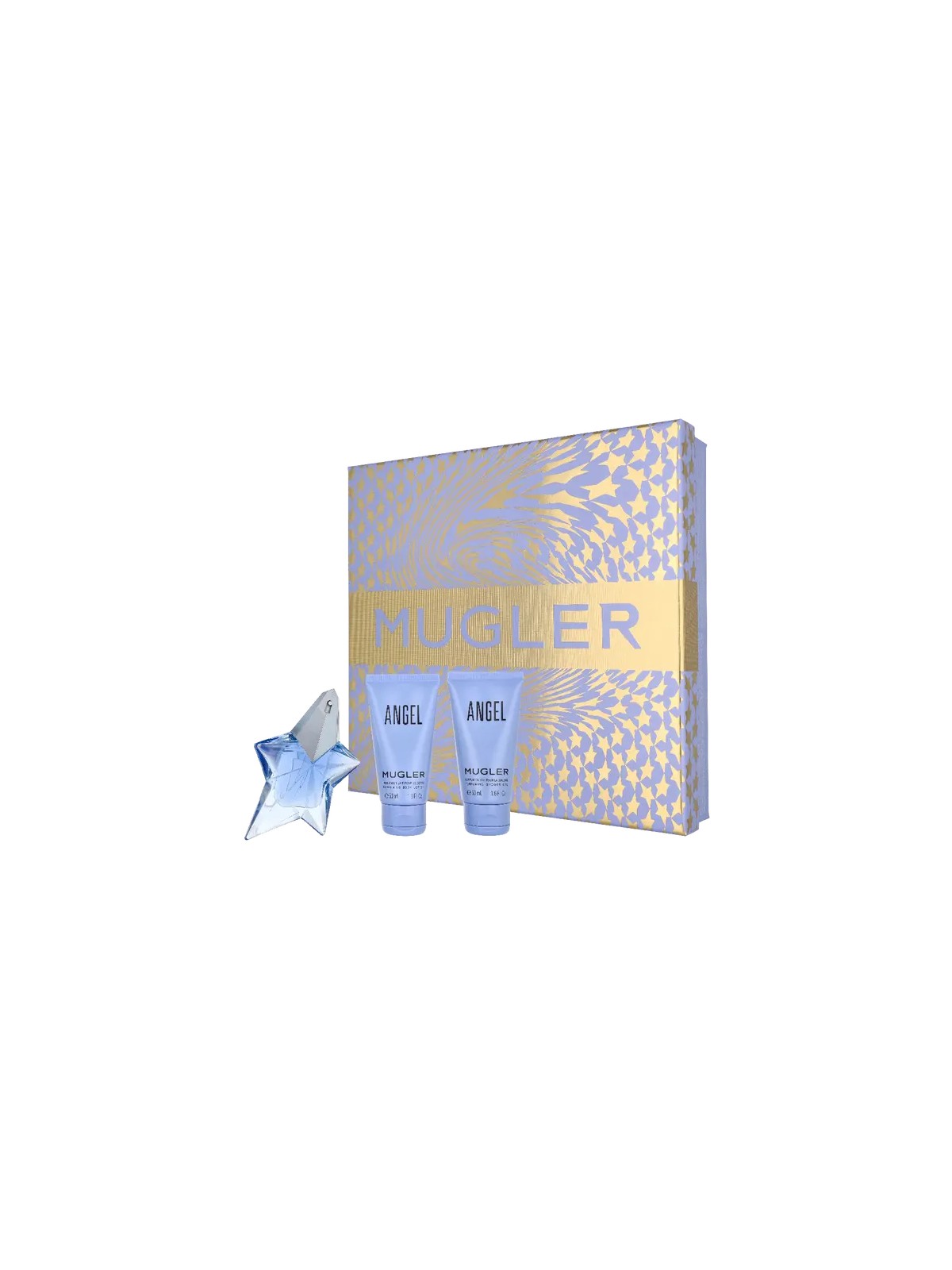 Thierry Mugler Angel Giftset eau de parfum Spray 25ml Body Lotion 50ml  Shower Gel 50ml 30ml
