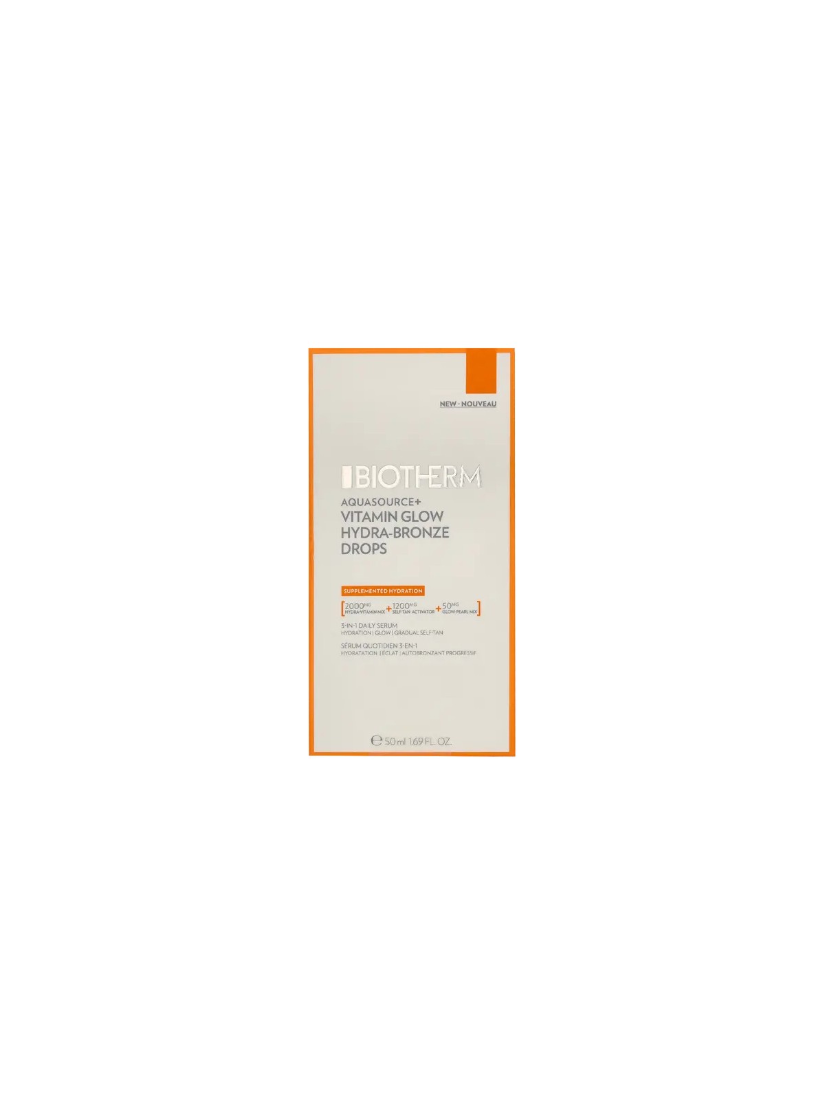 Biotherm Aquasource+ Vitamin Glow Hydra-bronze Drops 4g