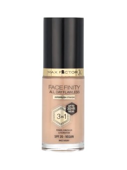 Max Factor Facefinity All Day Flawless 3 In 1 Foundation 30ml N42 Ivory