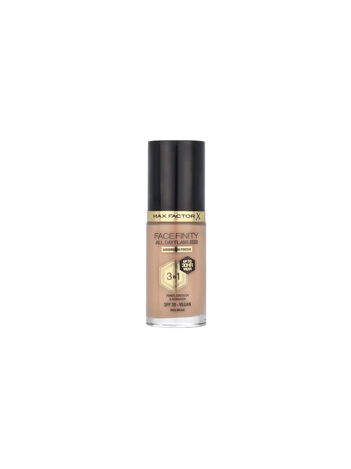 Max Factor Facefinity Fondotinta 3 in 1 30ml N55 Beige