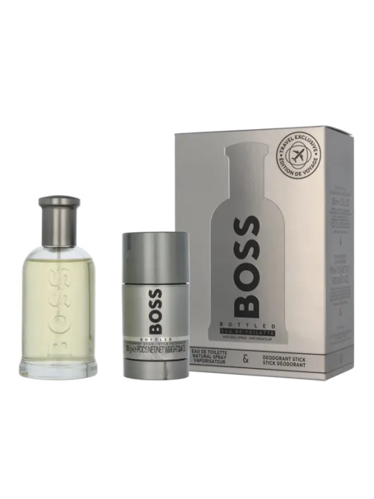 Set Hugo Boss: Spray EDT 100ml + Deo Stick 75ml