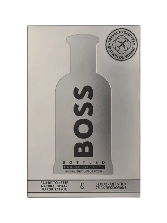 Set Hugo Boss: Spray EDT 100ml + Deo Stick 75ml