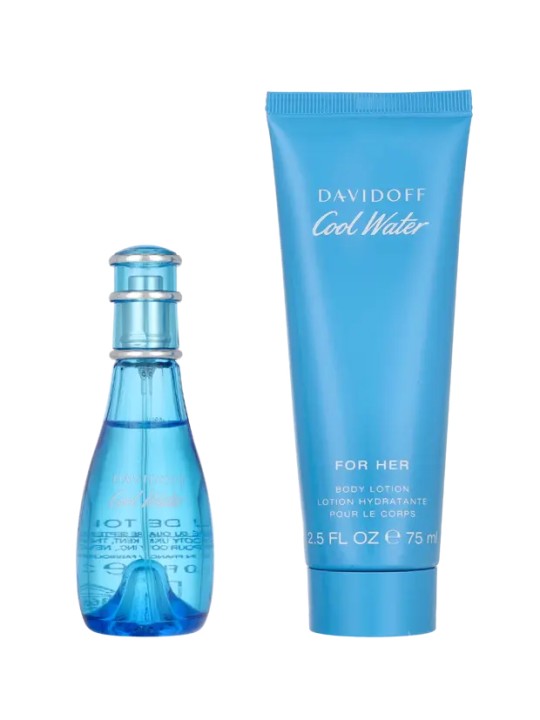 Davidoff Cool Water Woman Set Donna - Freschezza Elegante