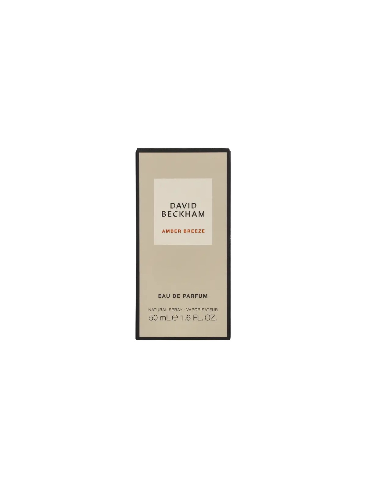 David Beckham Amber Breeze eau de parfum 50ml uomo