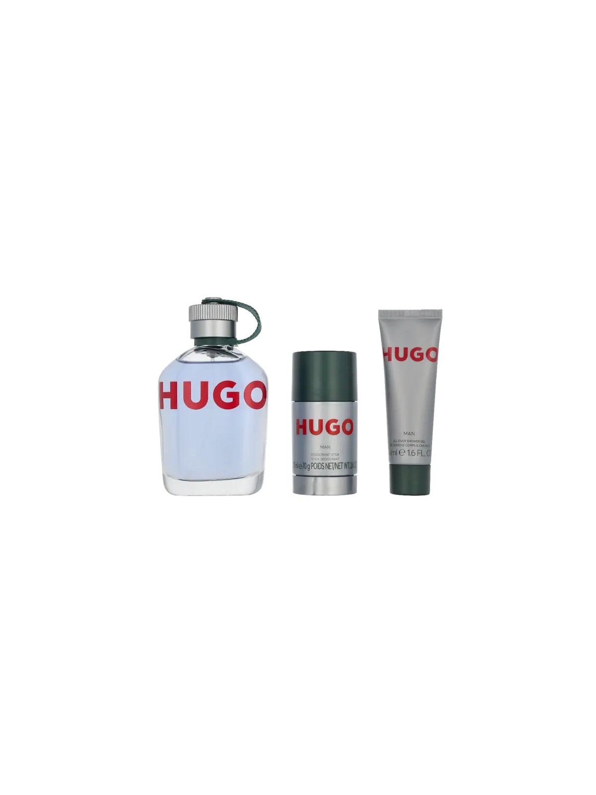 Set regalo Hugo Boss: Profumo, Gel Doccia, Deodorante