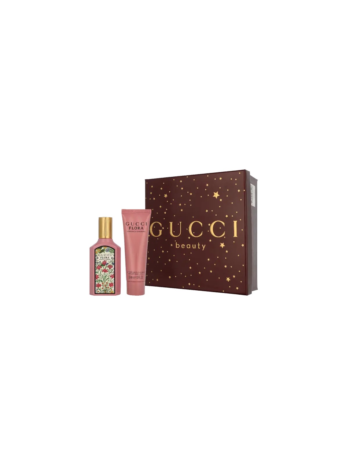 Gucci Flora Gorgeous Gardenia Giftset eau de parfum Spray 50ml Body Lotion 50ml 15ml