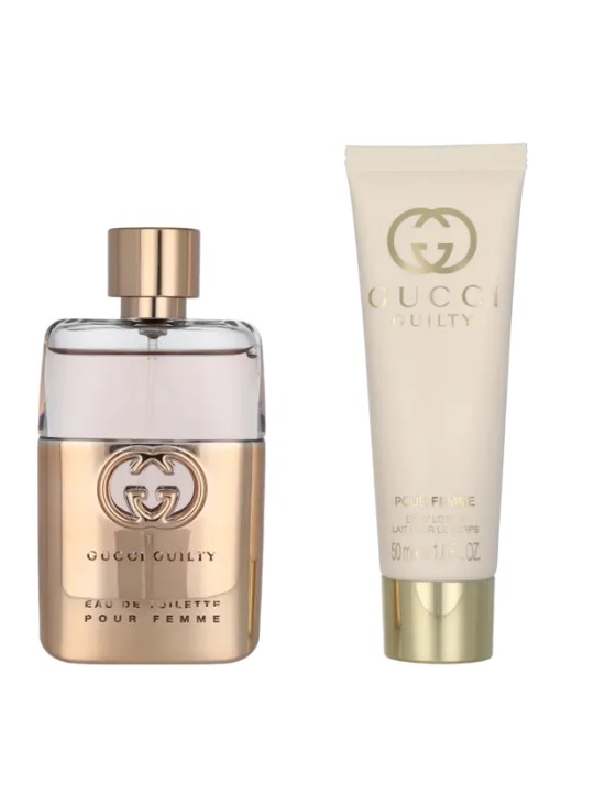Gucci Guilty Pour Femme Giftset 100ml eau de toilette Spray 50ml Body Lotion 50ml