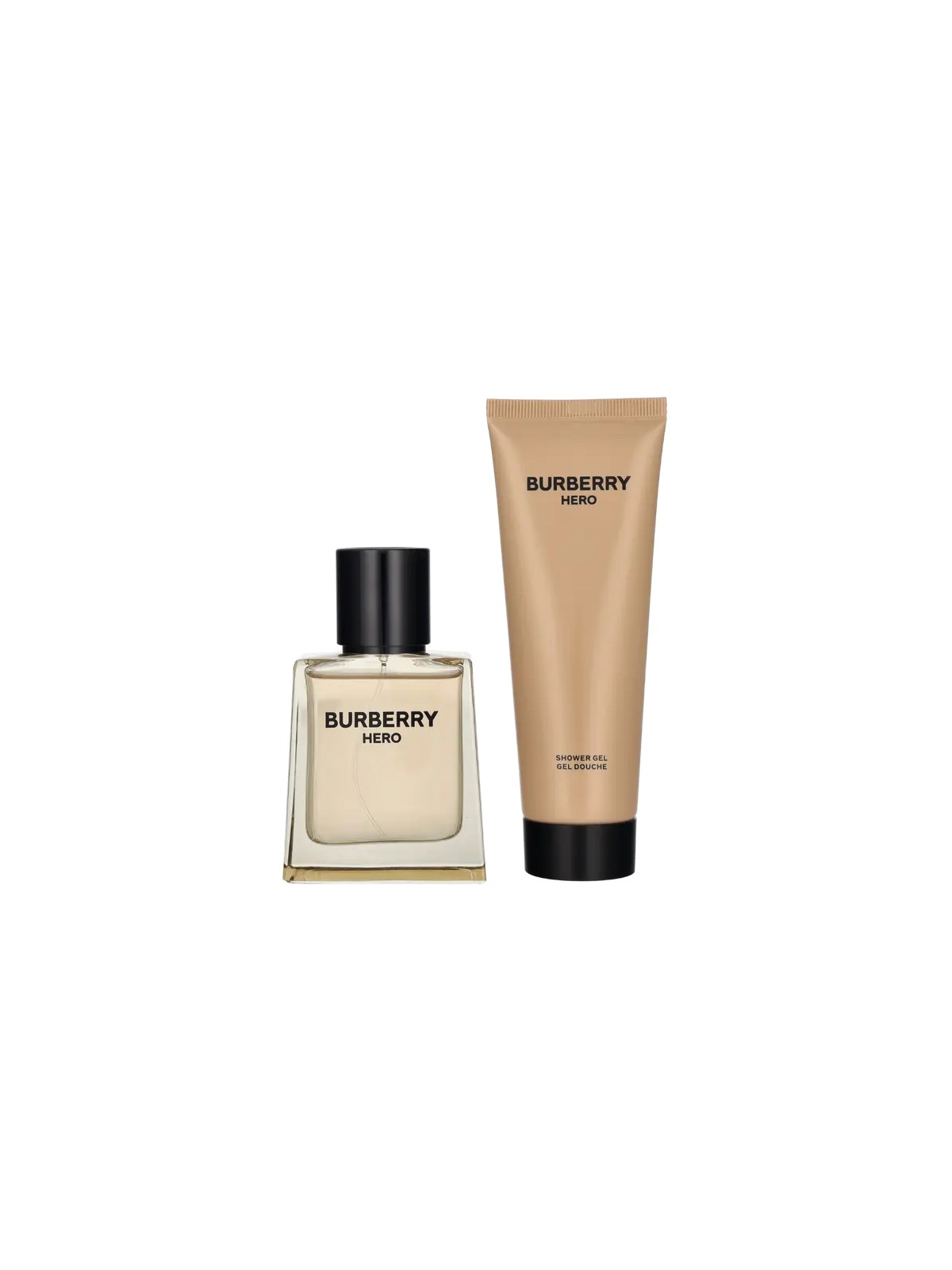 Set regalo Burberry Hero, eau de toilette 50ml e gel doccia 75ml uomo
