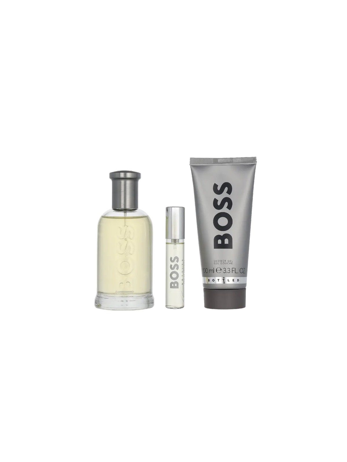 Hugo Boss Bottled Set eau de toilette Spray 100ml Shower Gel 100ml eau de toilette Spray 10ml 100ml