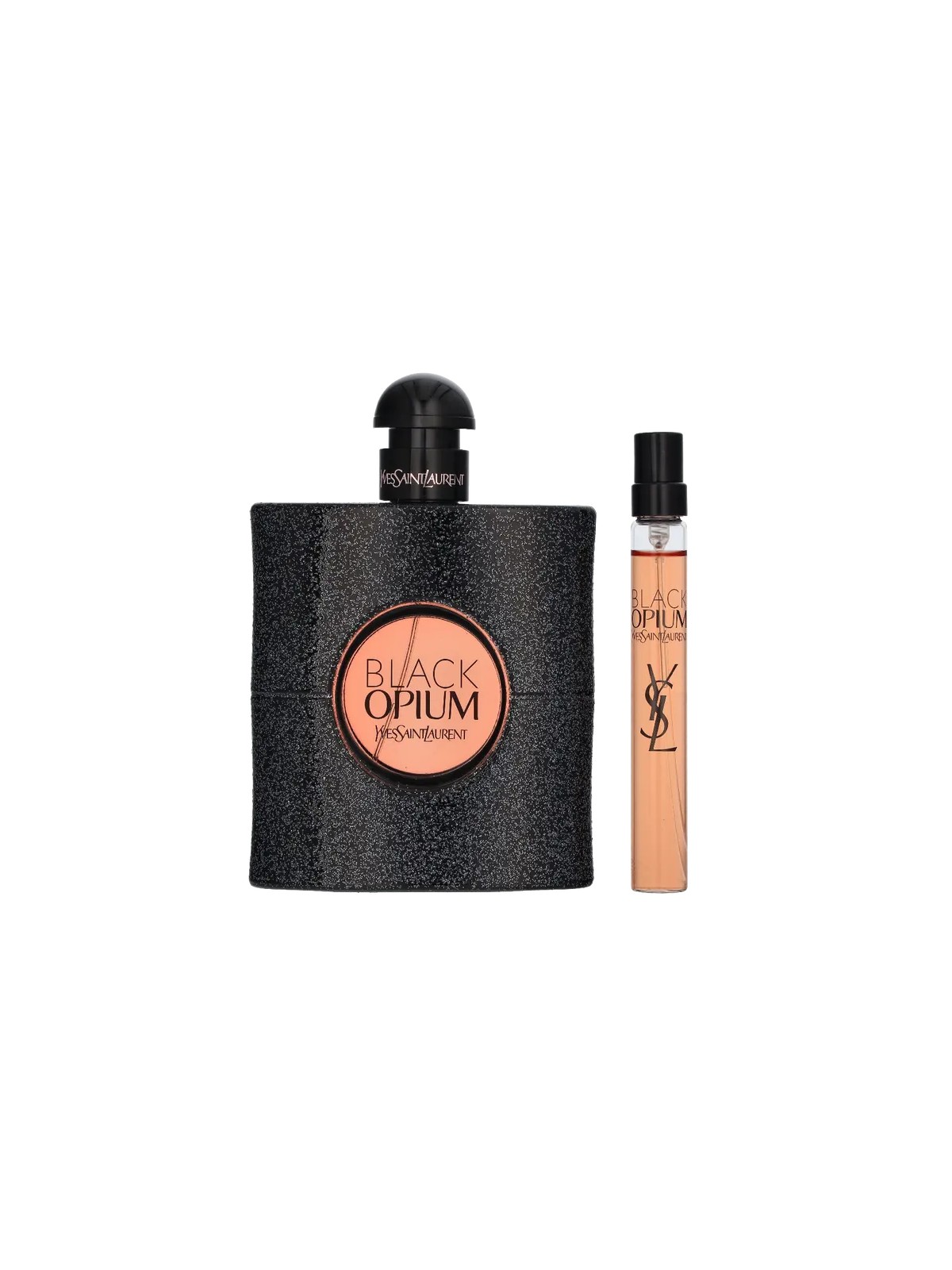 YSL Black Opium Giftset eau de parfum Spray 90ml eau de parfum Spray 10ml 15ml