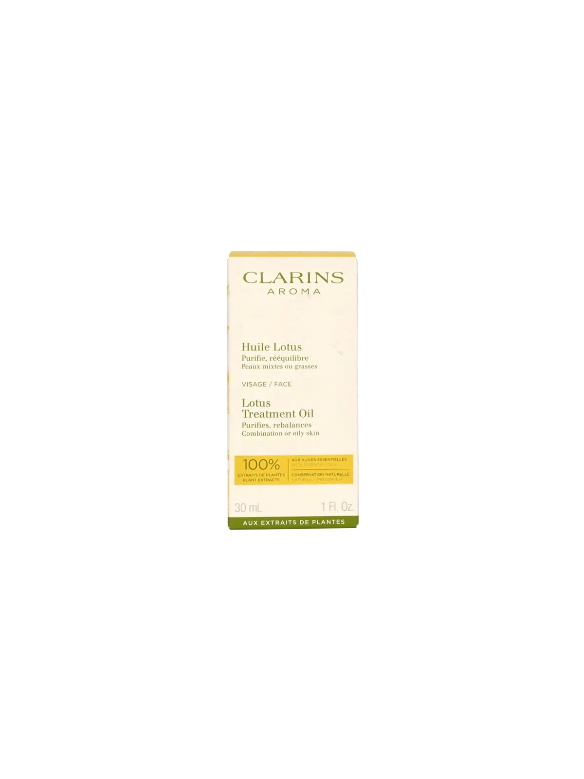 Clarins Lotus Face Treatment Oil donna 30ml