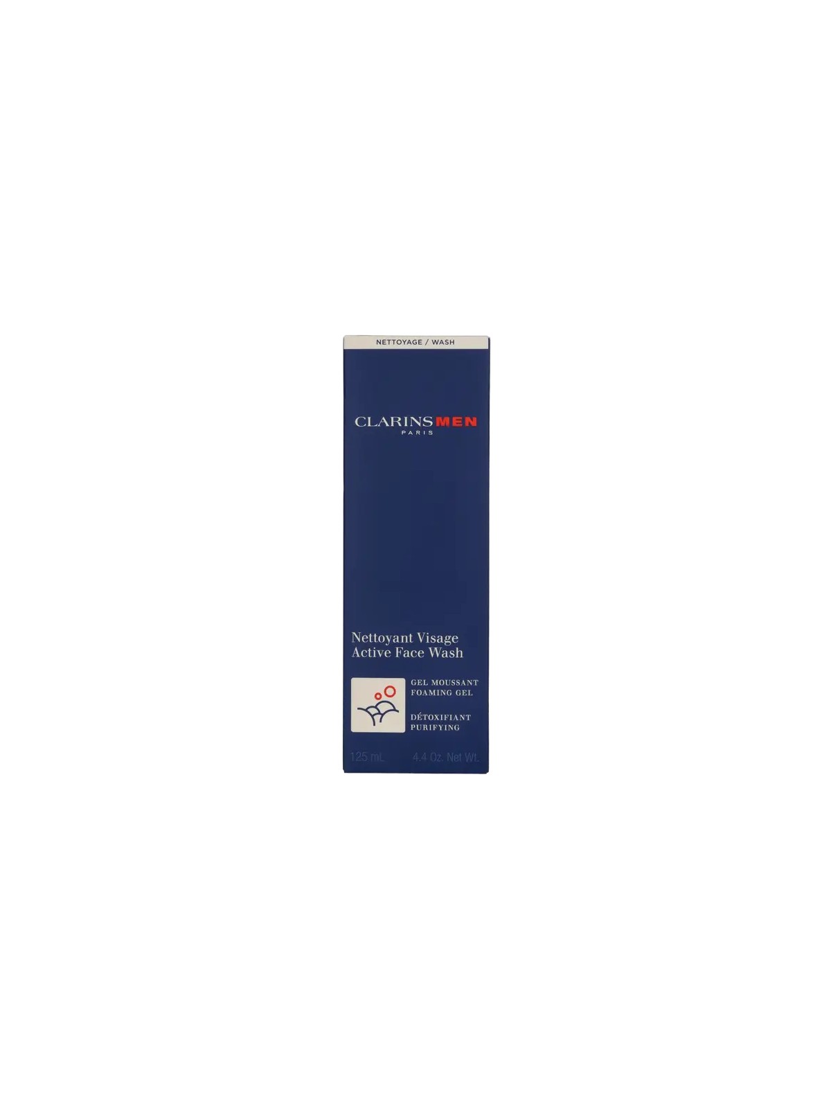 Clarins Men Face Wash Foaming Gel uomo 125ml