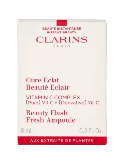 Clarins Beauty Flash Fresh Ampoule Trattamento illuminante per la pelle contro le macchie scure donna 8ml