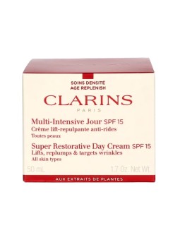 Clarins Super Restorative Day Cream SPF15 50ml donna