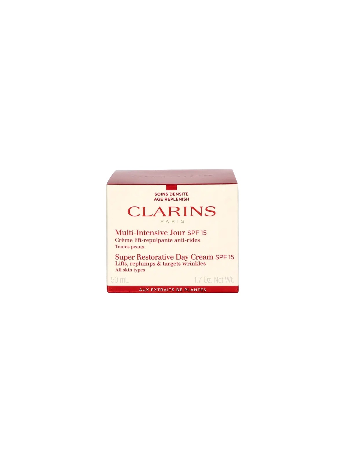 Clarins Super Restorative Day Cream SPF15 50ml donna