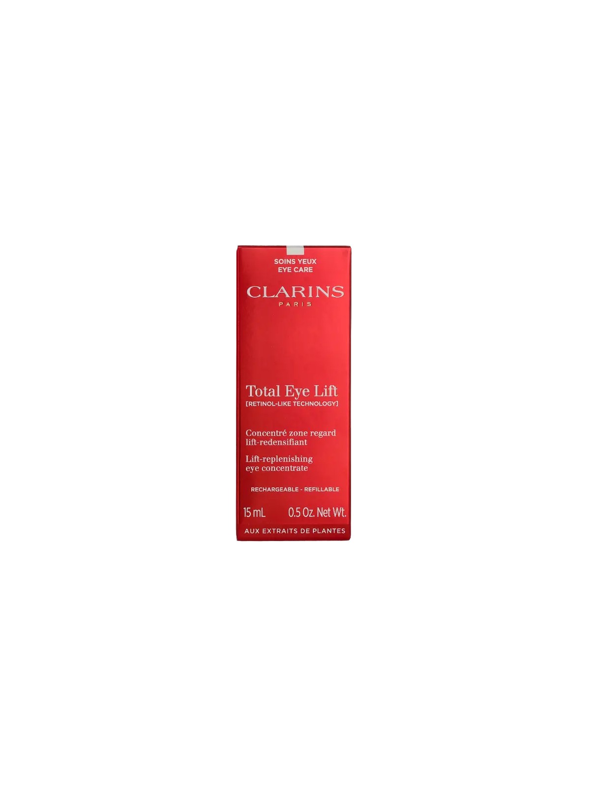 Clarins Total Eye Lift Cream - Crema contorno occhi rassodante e antirughe 15ml donna