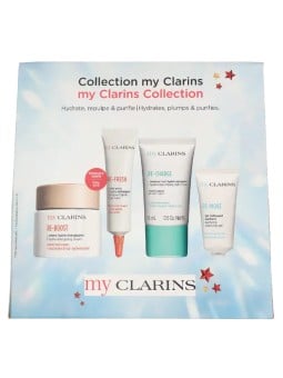 Clarins My Clarins Set Cream 50ml Eye De-Puffer 15ml Sleep Mask 15ml Cleansing Gel 15ml 100ml