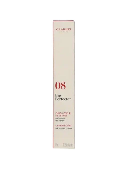 Clarins Instant Light Natural Lip Perfector - Lucidalabbra 12ml donna 08 Plum Shimmer