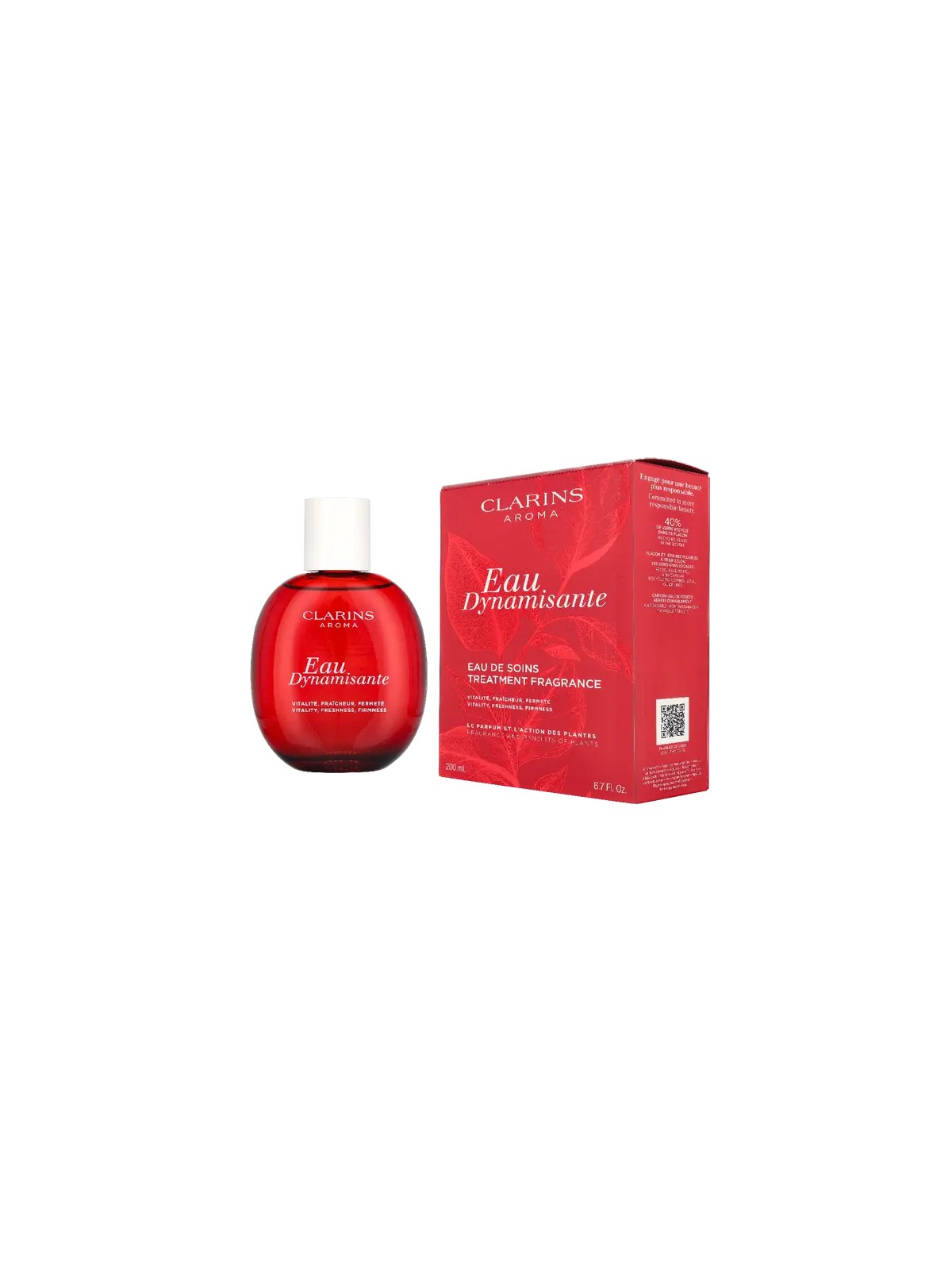 Clarins Ricarica di acqua trattata EAU DYNAMISANTE 200ml unisex