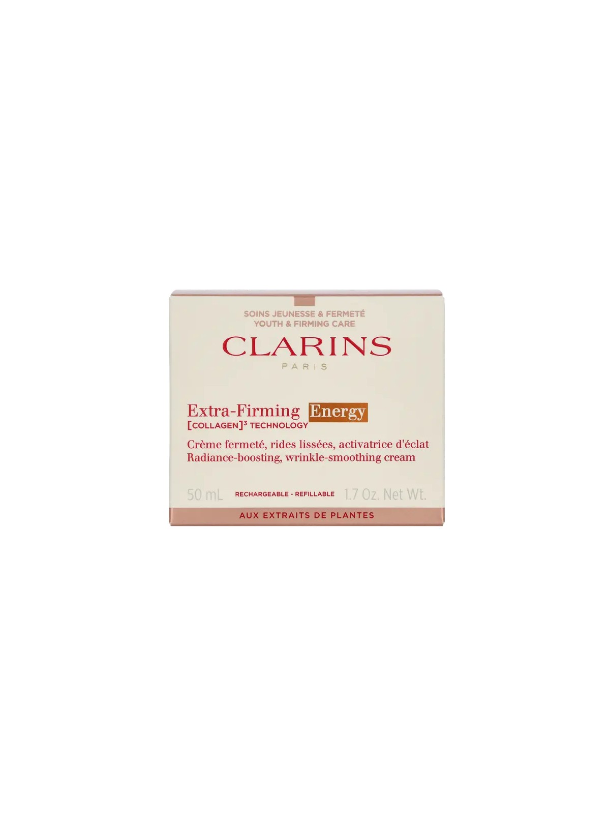 Clarins EXTRA FIRMING ENERGY crema rassodante, leviga le rughe, attiva la luminosità 50ml donna