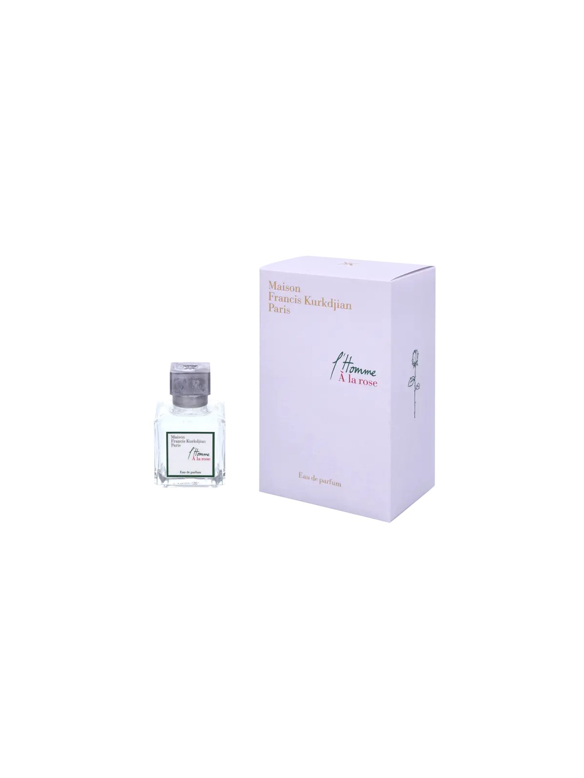 MFKP L'Homme A La Rose eau de parfum Spray uomo 70ml