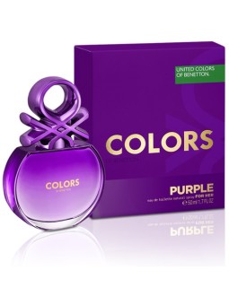 Benetton Colors de Benetton Purple Eau de Toilette Donna 50ml