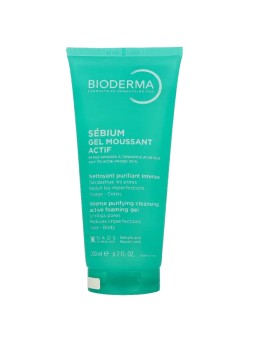 Sebium Gel Moussant Actif gel detergente viso 200ml